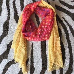 Nordstrom Echo Stars and Polka Dots Scarf